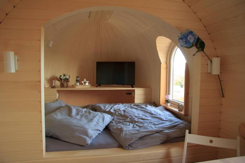 Schmidis Igluhuts Im Pfaffenwinkel - Tiny House 1 Daire Apfeldorf Dış mekan fotoğraf